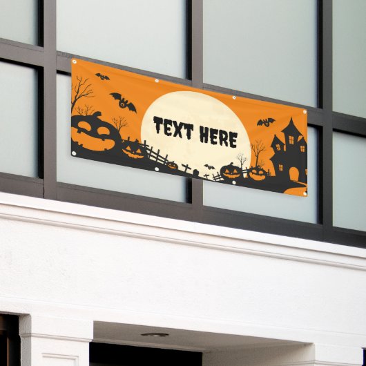  Halloween Spandoek (Buitenkant Gebouw)