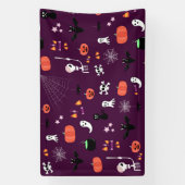 Halloween Spandoek (Verticaal)