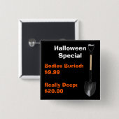 Halloween Speciale Button (Voorkant /achterkant)