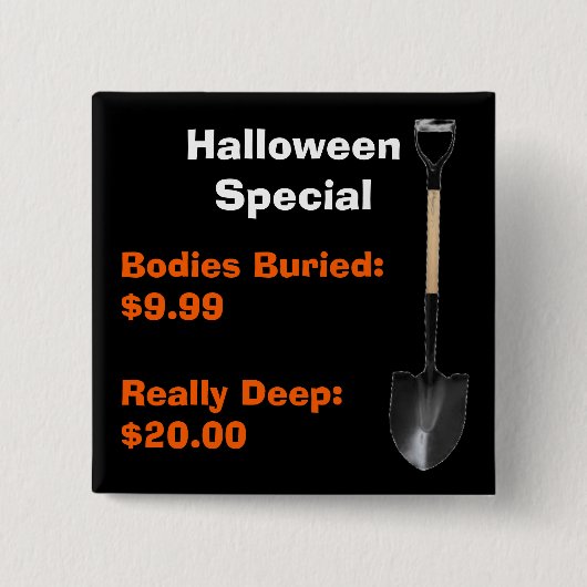 Halloween Speciale Button (Voorkant)