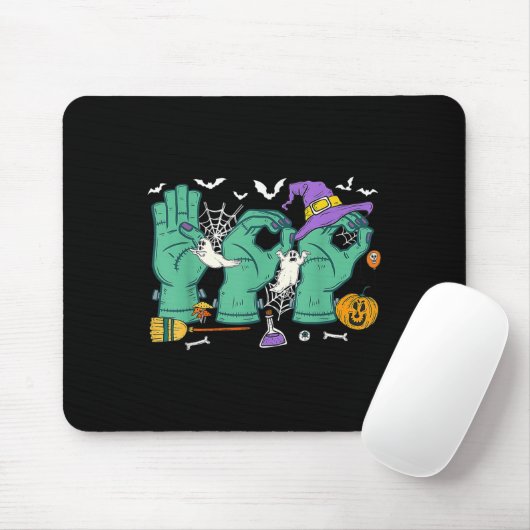 Halloween Sped Teacher Boo In Asl Boo Hands Sign L Muismat (Met muis)