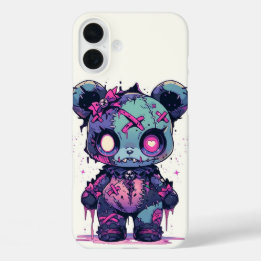 Halloween Speelgoed Teddybeer iPhone 16 Plus Hoesje