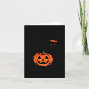 Halloween Spelende Zwarte Labrador Retriever Hond Kaart