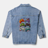 Halloween-speler Denim Jacket (Achterkant)