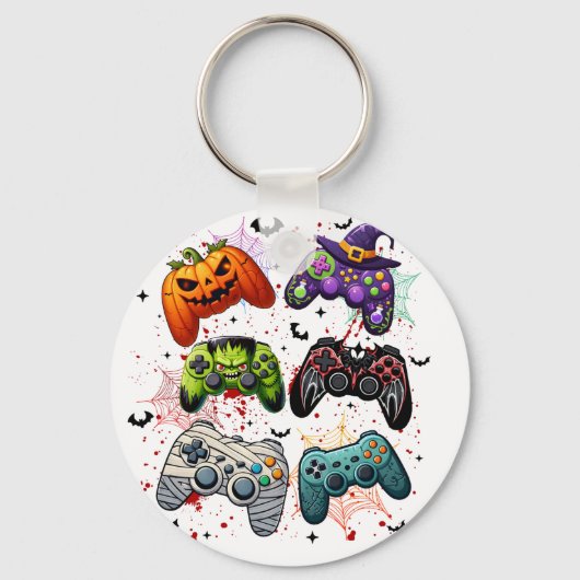 Halloween-speler Sleutelhanger (Voorkant)