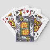 Halloween-spelkaarten Pokerkaarten (Achterkant)