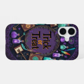 Halloween Spellbook Potion Wreath Trick or Treat iPhone 16 Hoesje (Achterkant horizontaal)