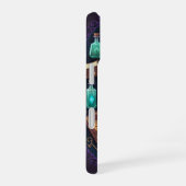 Halloween Spellbook Potion Wreath Trick or Treat iPhone 16 Hoesje (Rechterkant)