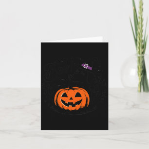 Halloween Spelonk Zwarte Labrador Retriever Hond Kaart