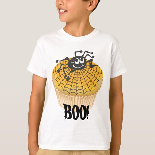 Halloween Spider Boo Shirt (Voorkant)