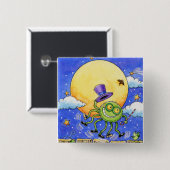 Halloween Spider Button (Voorkant /achterkant)