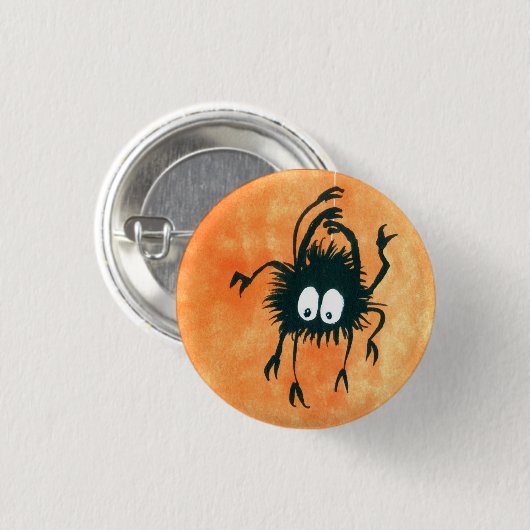 Halloween Spider Button! Ronde Button 3,2 Cm (Voorkant /achterkant)