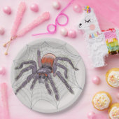 Halloween Spider Creepy Fun Papieren Bordje (Feest)