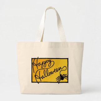 Halloween Spider Decoration Grote Tote Bag