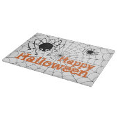 Halloween Spider en Webs Snijplank (Hoek)