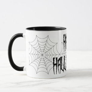 Halloween Spider Fingers and Web Mok