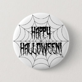 Halloween Spider Fingers and Web Ronde Button 5,7 Cm