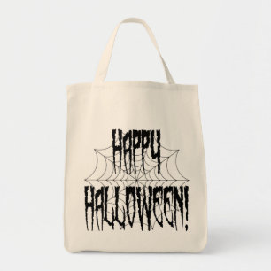 Halloween Spider Fingers and Web Tote Bag