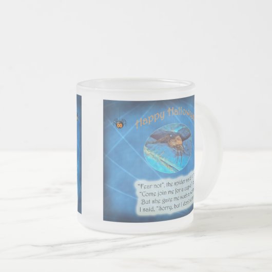 Halloween Spider Glass Mok Rassenreeks (Voorkant rechts)