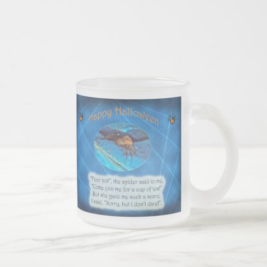 Halloween Spider Glass Mok Rassenreeks (Rechts)