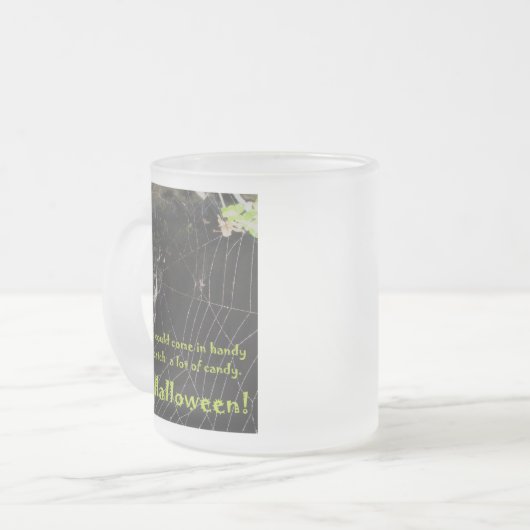 Halloween Spider Glass Mok Rassenreeks (Voorkant links)