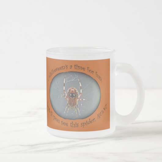 Halloween Spider Glass Mok Rassenreeks (Rechts)