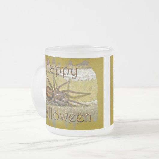 Halloween Spider Glass Mok Rassenreeks (Voorkant links)