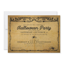 Halloween Spider |  Gothische Partij