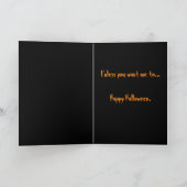 Halloween Spider Kaart (Binnen)