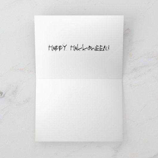 Halloween Spider Kaart (Binnen)