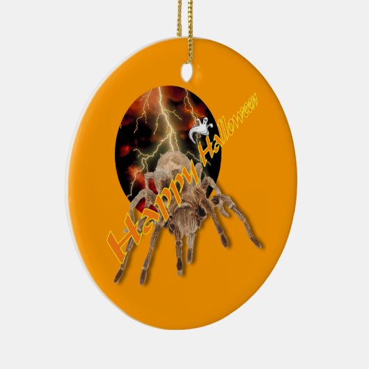 Halloween Spider Keramisch Ornament (Rechts)