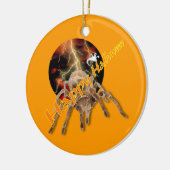 Halloween Spider Keramisch Ornament (Links)