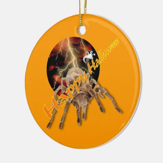 Halloween Spider Keramisch Ornament (Links)