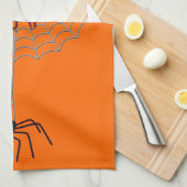 Halloween Spider Kitchen Towel Theedoek (Quarter Fold)