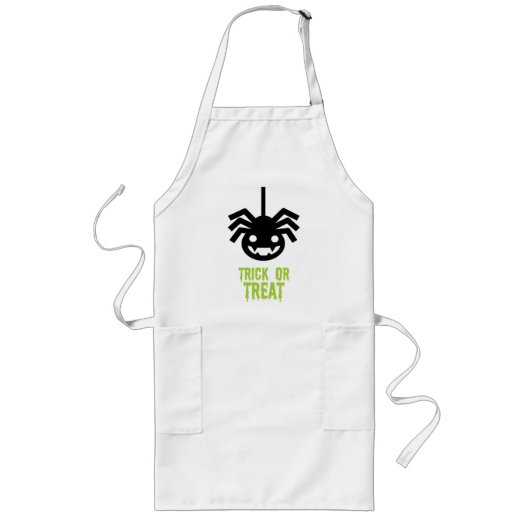 Halloween Spider Lang Schort (Voorkant)