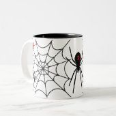 Halloween Spider mok (Voorkant links)