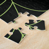 Halloween Spider Net Creatief Patroon Legpuzzel (Zijkant)