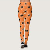 Halloween Spider Pattern Leggings (Achterkant)