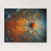 Halloween Spider Puzzel (Horizontaal)