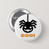 Halloween Spider Ronde Button 5,7 Cm (Voorkant /achterkant)