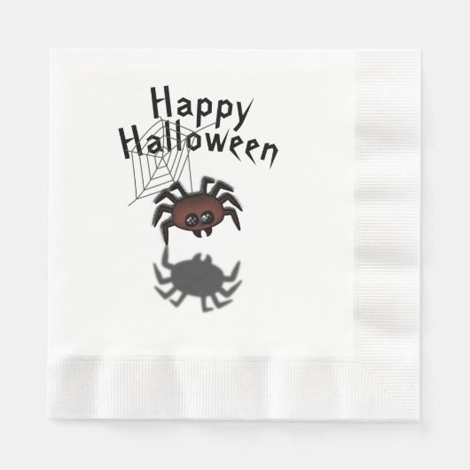 Halloween Spider Servet (Voorkant)