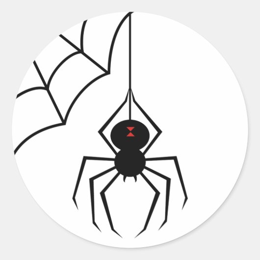 Halloween Spider stickers (Voorkant)