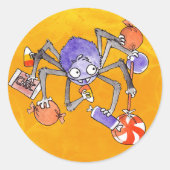 Halloween Spider Stickers (Voorkant)