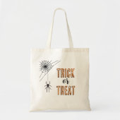 Halloween Spider Trick or treat Bag Tote Bag (Voorkant)