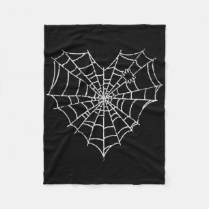 Halloween Spider Web Costume Cute Heart Spider Web Fleece Deken