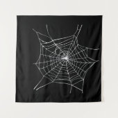 Halloween Spider Web Costume Funny Halloween Party Wandkleed (Voorkant (horizontaal))