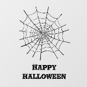 Halloween Spider Web en oogbollen Raamsticker (Vel)