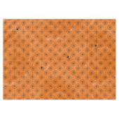 Halloween Spider Web met Spinnen op Sinaasappel Tafelkleed (Voorkant (Horizontaal))