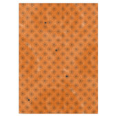 Halloween Spider Web met Spinnen op Sinaasappel Tafelkleed (Voorkant)