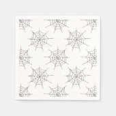 Halloween Spider Web Pattern Paper Napkins Servetten (Voorkant)